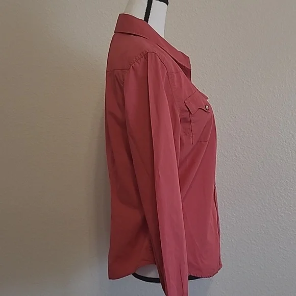 Long Sleeve Rusty Rose Shirt - Picture 4 of 6